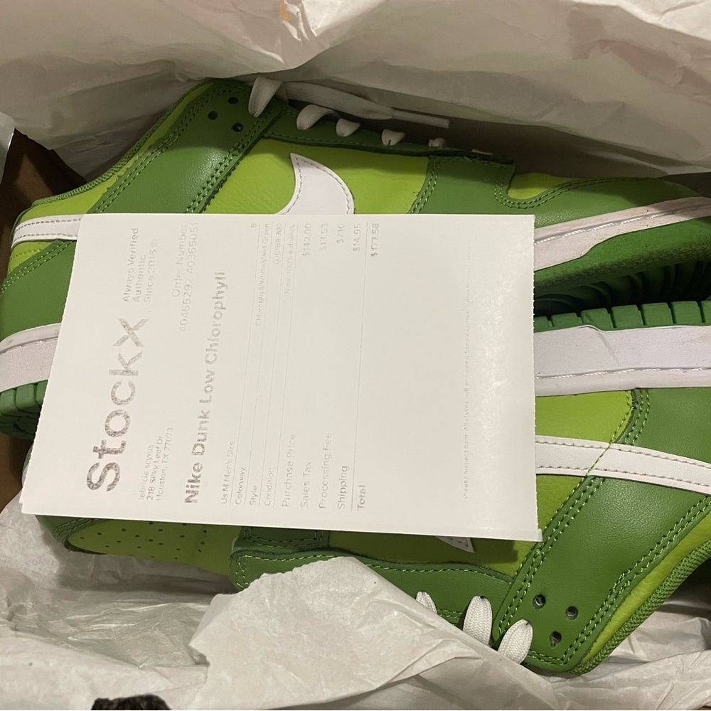 Nike Dunk Low Chlorophyll Green Shoes